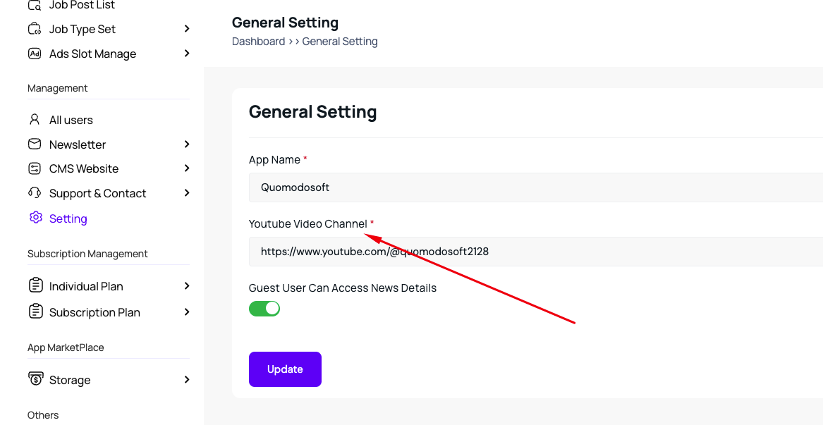 Documentation Screenshot